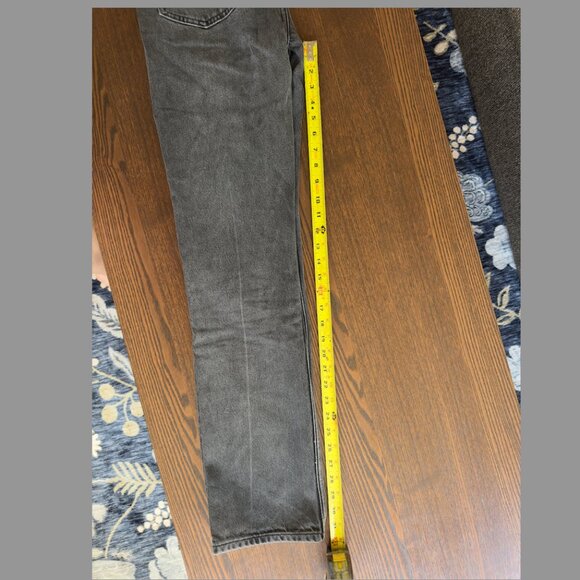 Reformation Cynthia High Rise Straight Long Jeans (25/32) - Picture 5 of 5